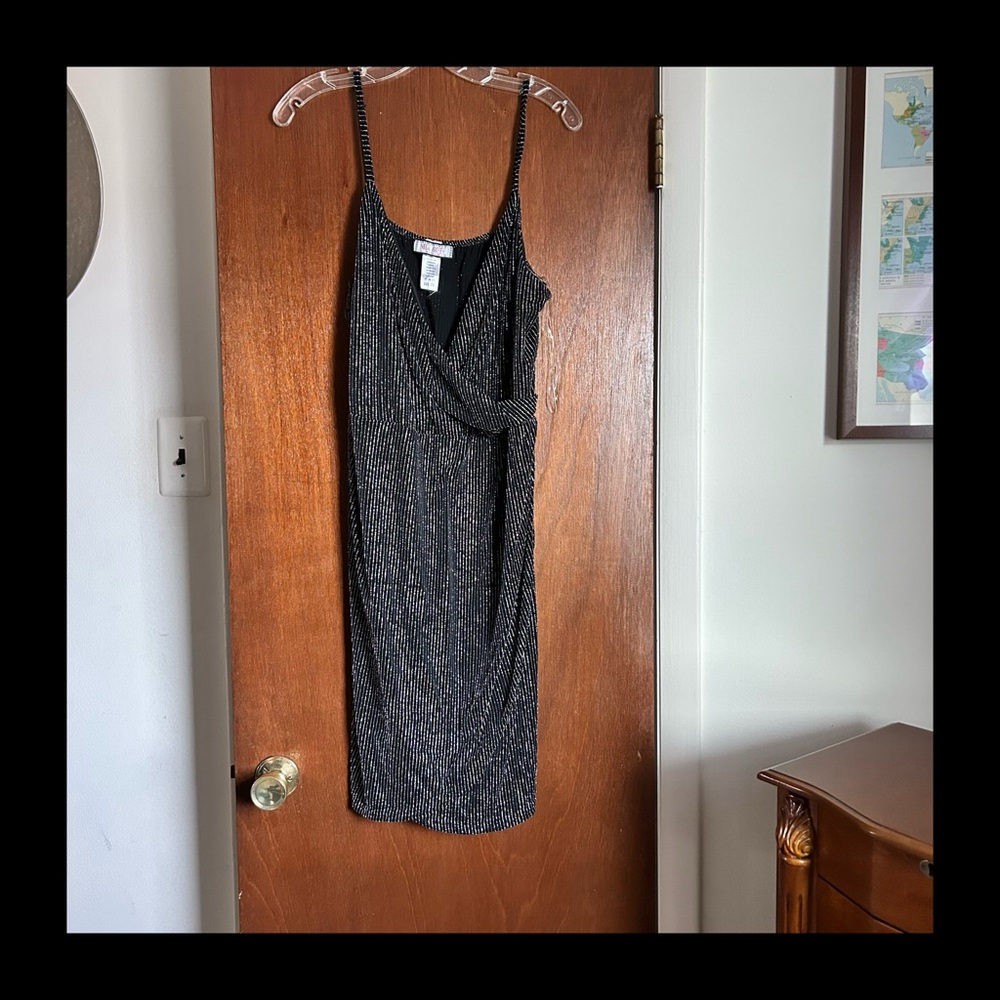 Mia Rose Black Mini Dress